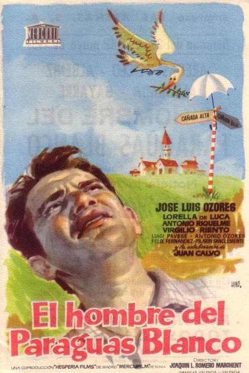 El hombre del paraguas blanco (1958) poster