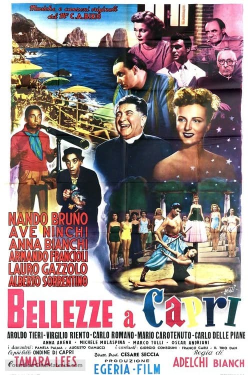 Bellezze a Capri (1951) poster