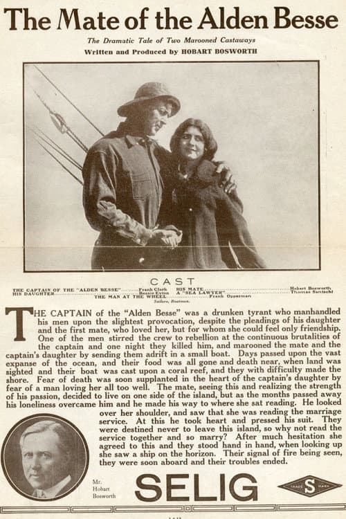 The Mate of the Alden Bessie (1912) poster