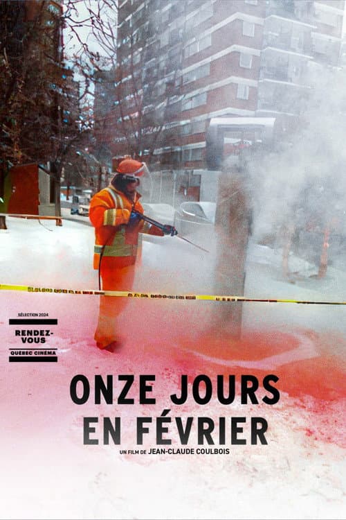 Onze jours en février (2024) poster