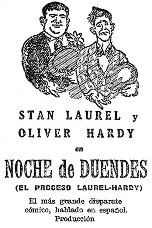 Noche de duendes (1930) poster