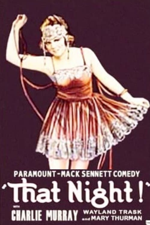 That Night (1917) poster