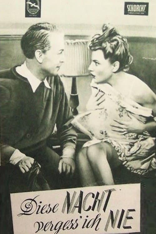 Diese Nacht vergess ich nie (1949) poster