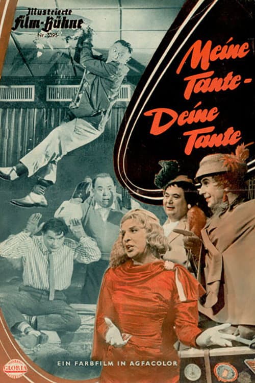 Meine Tante, deine Tante (1956) poster