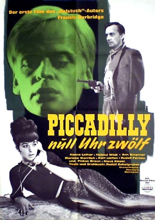 Piccadilly null Uhr zwölf (1963) poster