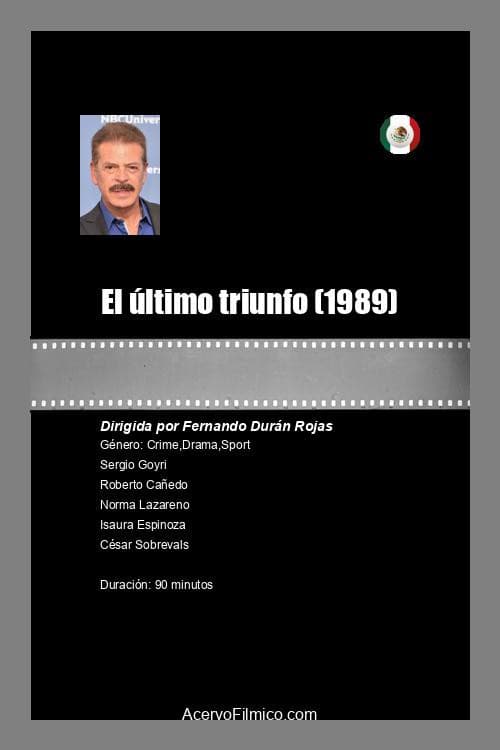 El último triunfo (1989) poster