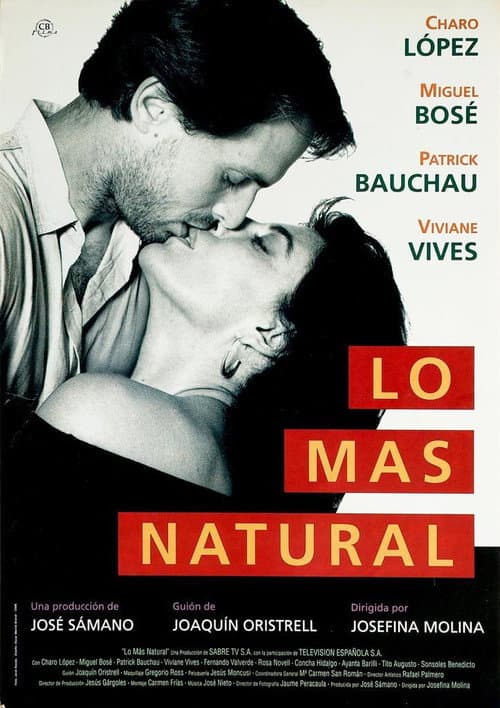 Lo más natural (1991) poster