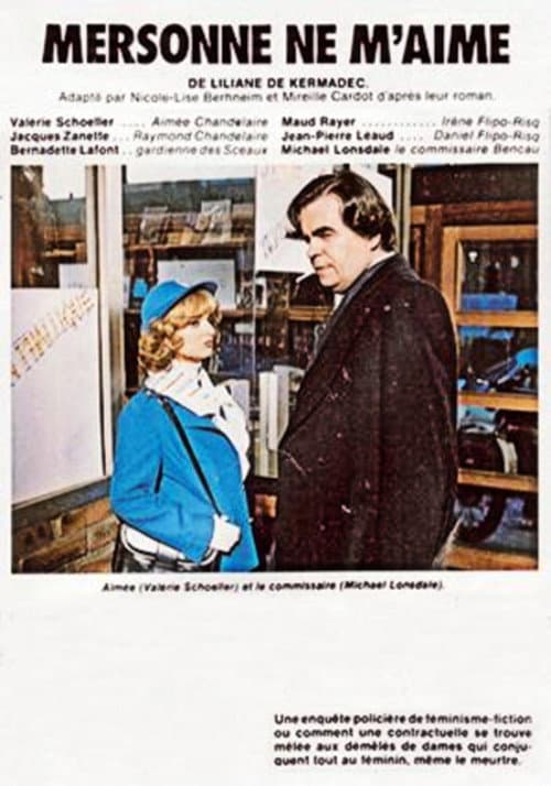 Mersonne ne m'aime (1982) poster