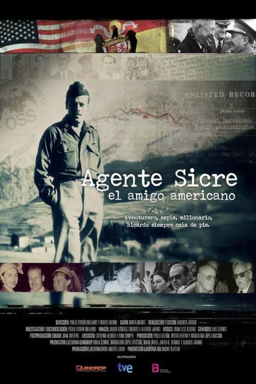 Agente Sicre, el amigo americano (2014) poster