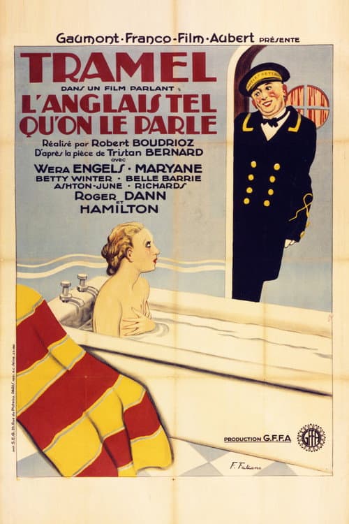 L'Anglais tel qu'on le parle (1931) poster