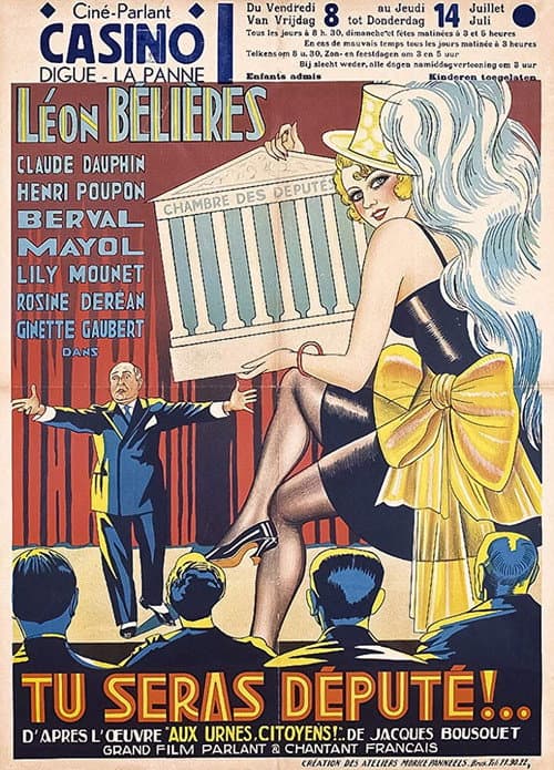 Aux urnes, citoyens ! (1932) poster