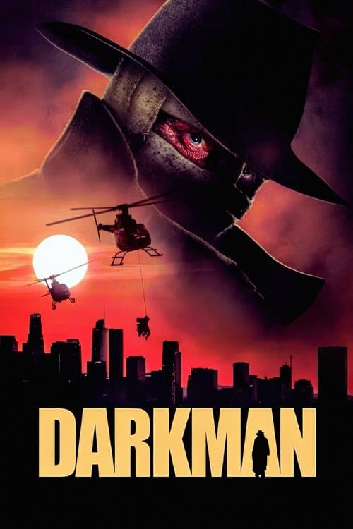 Darkman (1990) poster