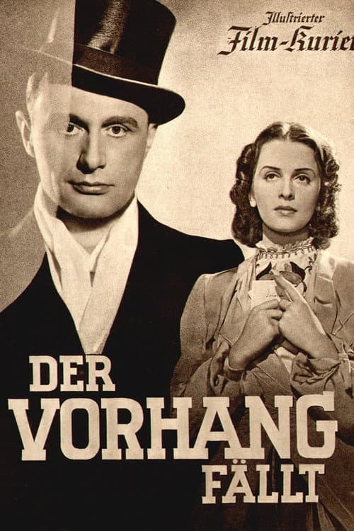 Der Vorhang fällt (1939) poster