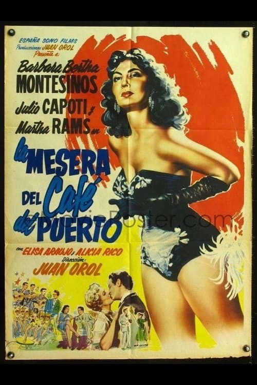La mesera del café del puerto (1957) poster