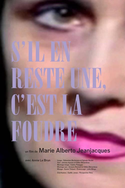 S'il en reste une, c'est la foudre (2016) poster