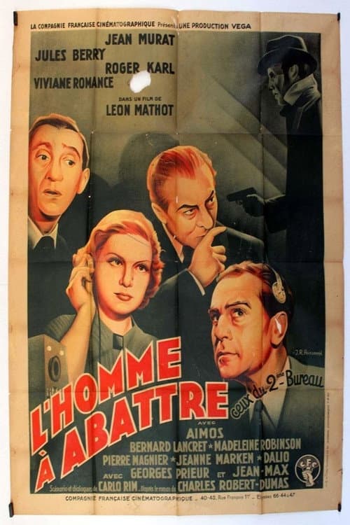 L'Homme à abattre (1937) poster
