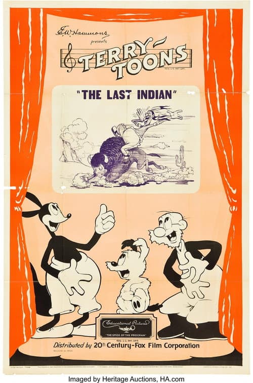 The Last Indian (1938) poster