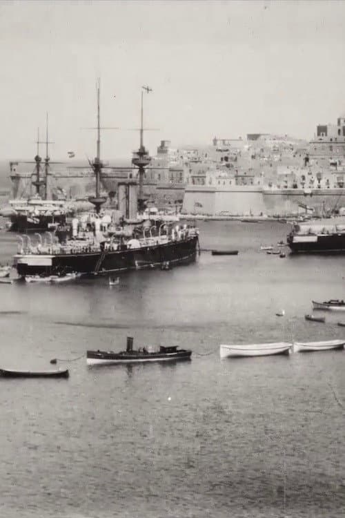 Panorama of Grand Harbour, Malta, Showing Battleships, Etc. (1901) poster