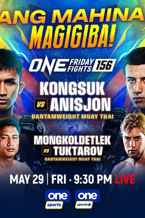 ONE Friday Fights 156: Kongsuk vs. Anisjon (2026) poster
