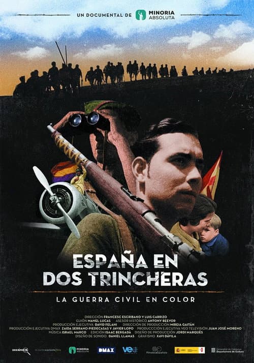 España en dos trincheras. La guerra civil en color (2016) poster