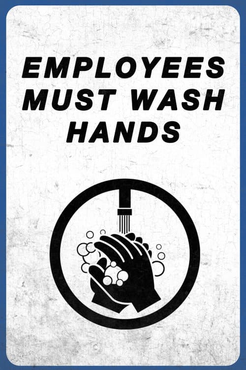 Employees Must Wash Hands (2017) poster