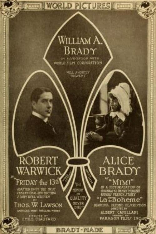 Friday the 13th (1916) poster
