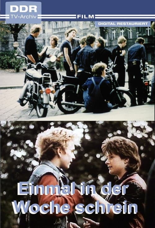 Einmal in der Woche schrein (1982) poster
