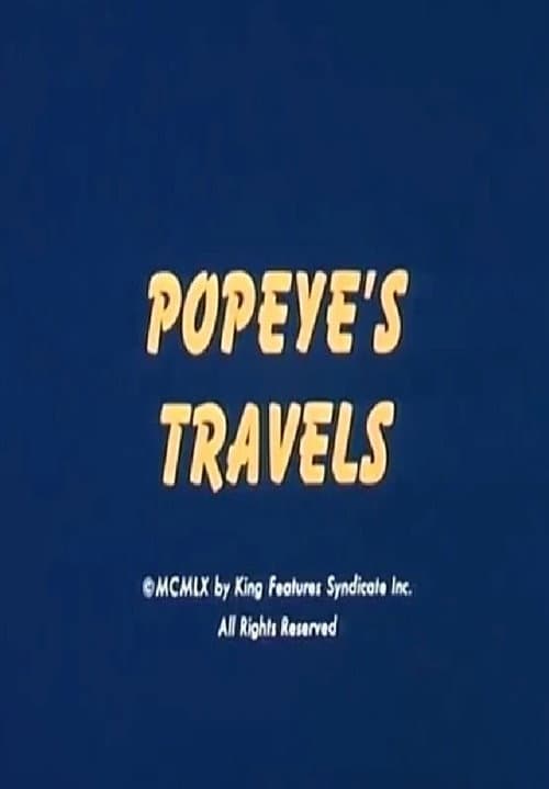 Popeye's Travels (1960) poster