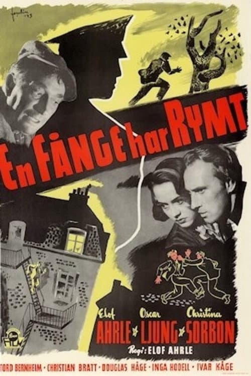 En fånge har rymt (1943) poster