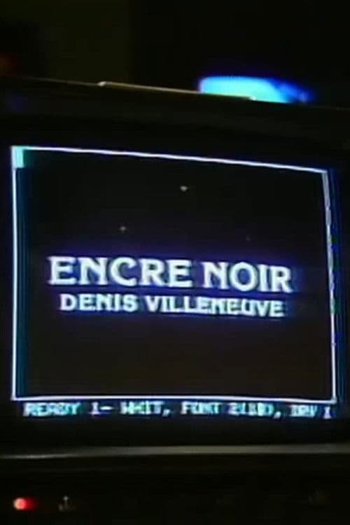 Encre noir (1991) poster