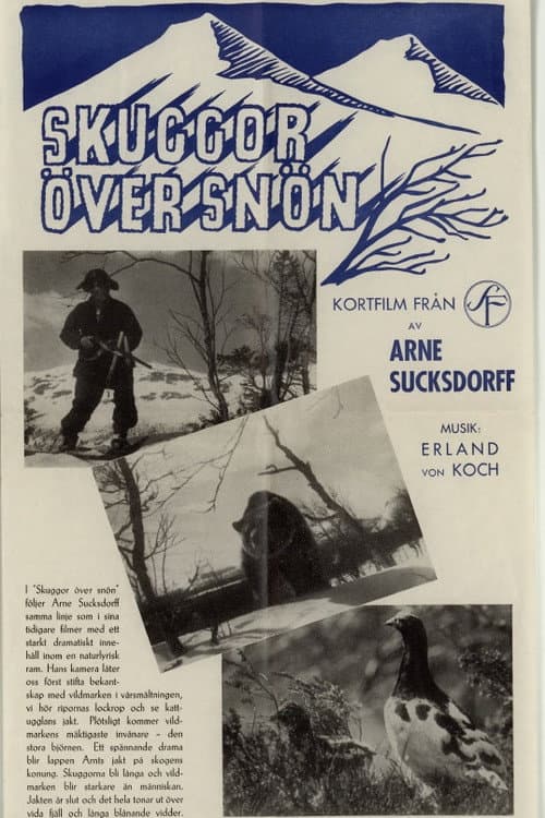 Skuggor över snön (1946) poster