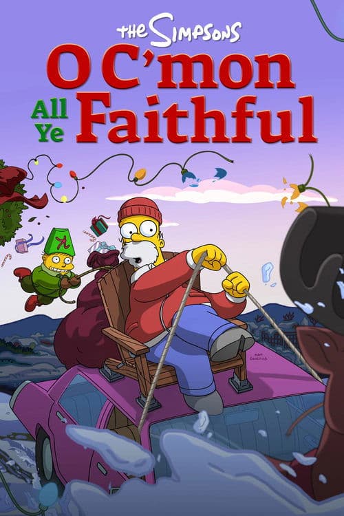 The Simpsons: O C'mon All Ye Faithful (2024) poster