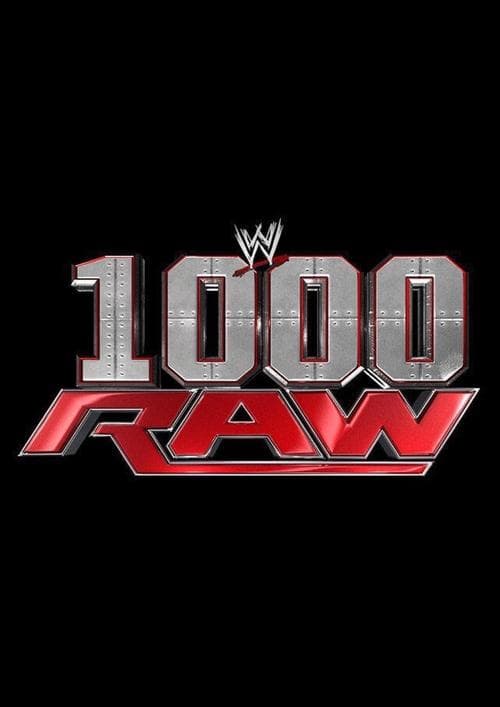 WWE RAW 1000 (2012) poster