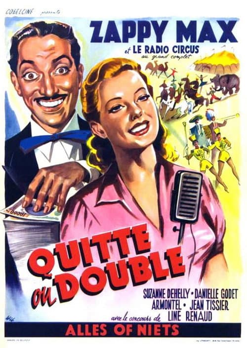 Quitte ou double (1952) poster