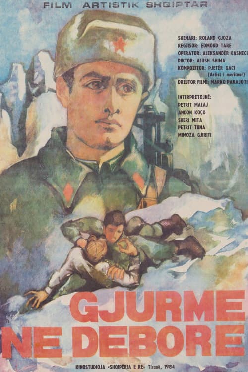 Gjurmë në dëborë (1984) poster