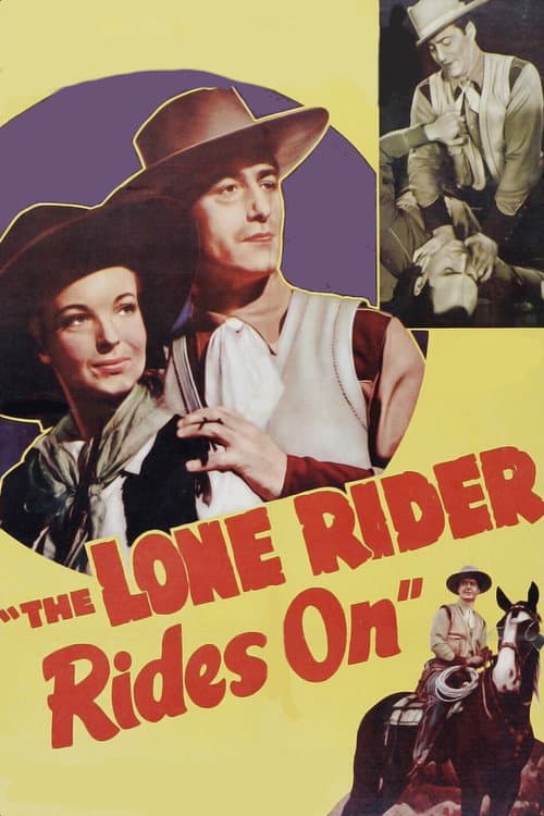 The Lone Rider Rides On (1941) poster