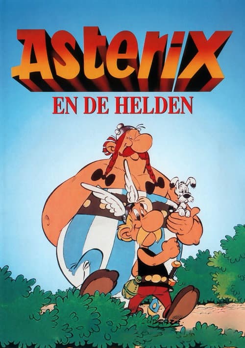 Asterix en de Helden (1976) poster