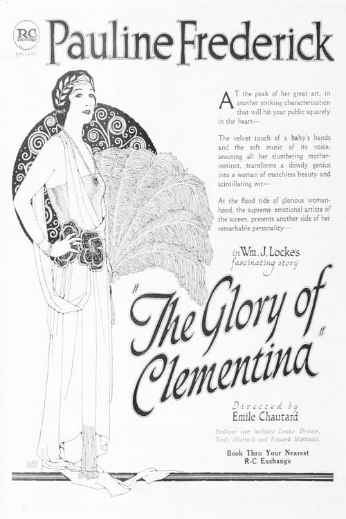 The Glory of Clementina (1922) poster