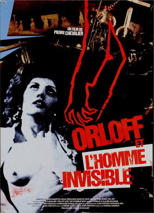 La vie amoureuse de l'homme invisible (1970) poster