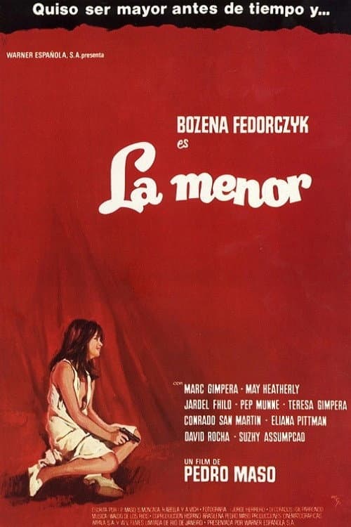 La menor (1976) poster