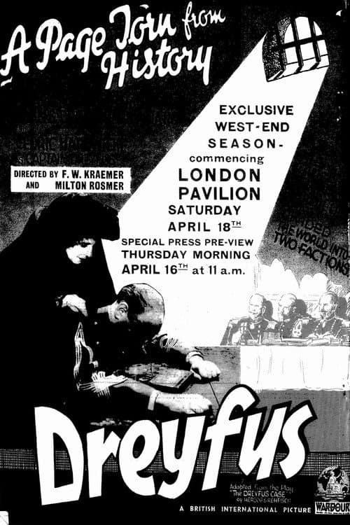Dreyfus (1931) poster