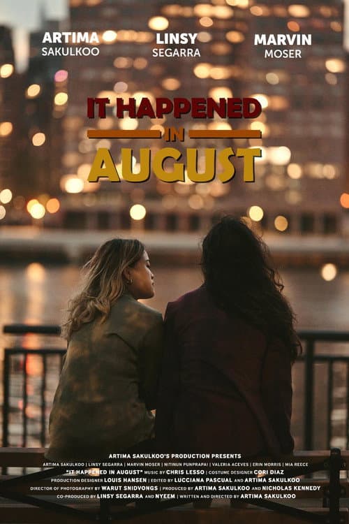 It Happened in August (2024) poster