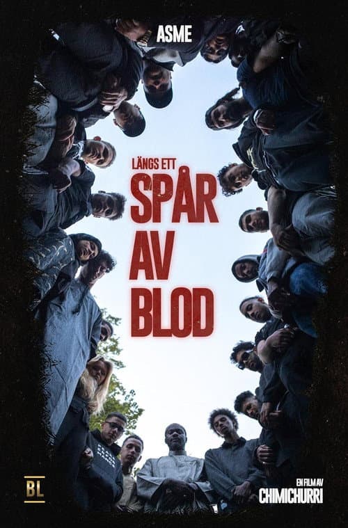 LÄNGS ETT SPÅR AV BLOD (2023) poster