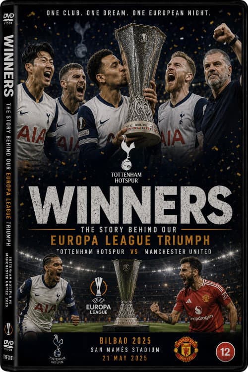 WINNERS; The story behind our Europa League triumph (2025) poster