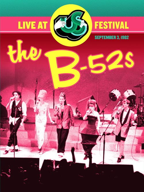 The B-52s Live at US Festival (2020) poster