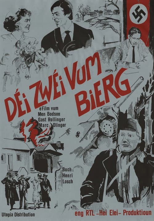 Déi zwéi vum Bierg (1985) poster