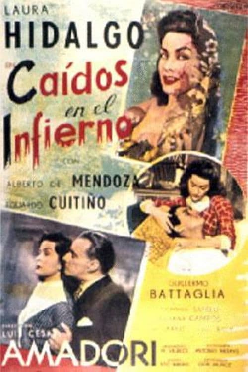 Caídos en el infierno (1954) poster