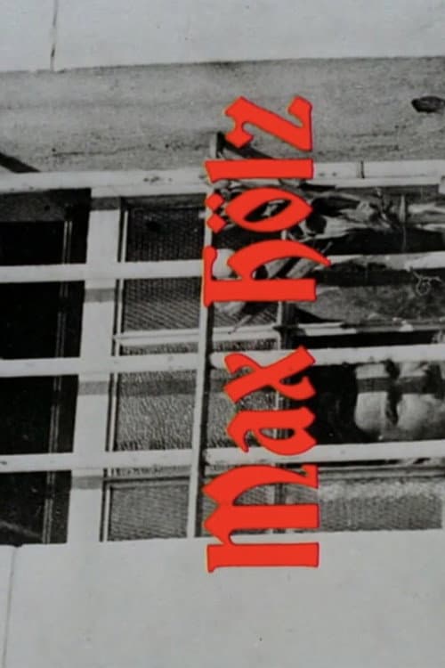 Max Hölz – Der rote Rebell (1989) poster