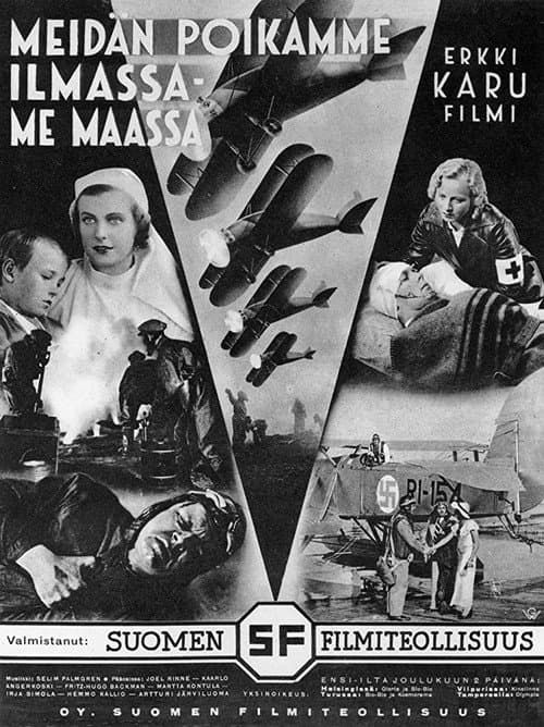 Meidän poikamme ilmassa – me maassa (1934) poster