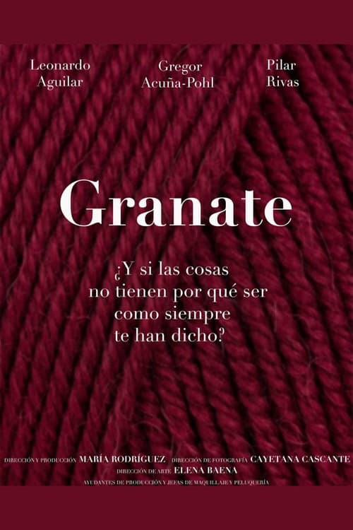Granate (2018) poster